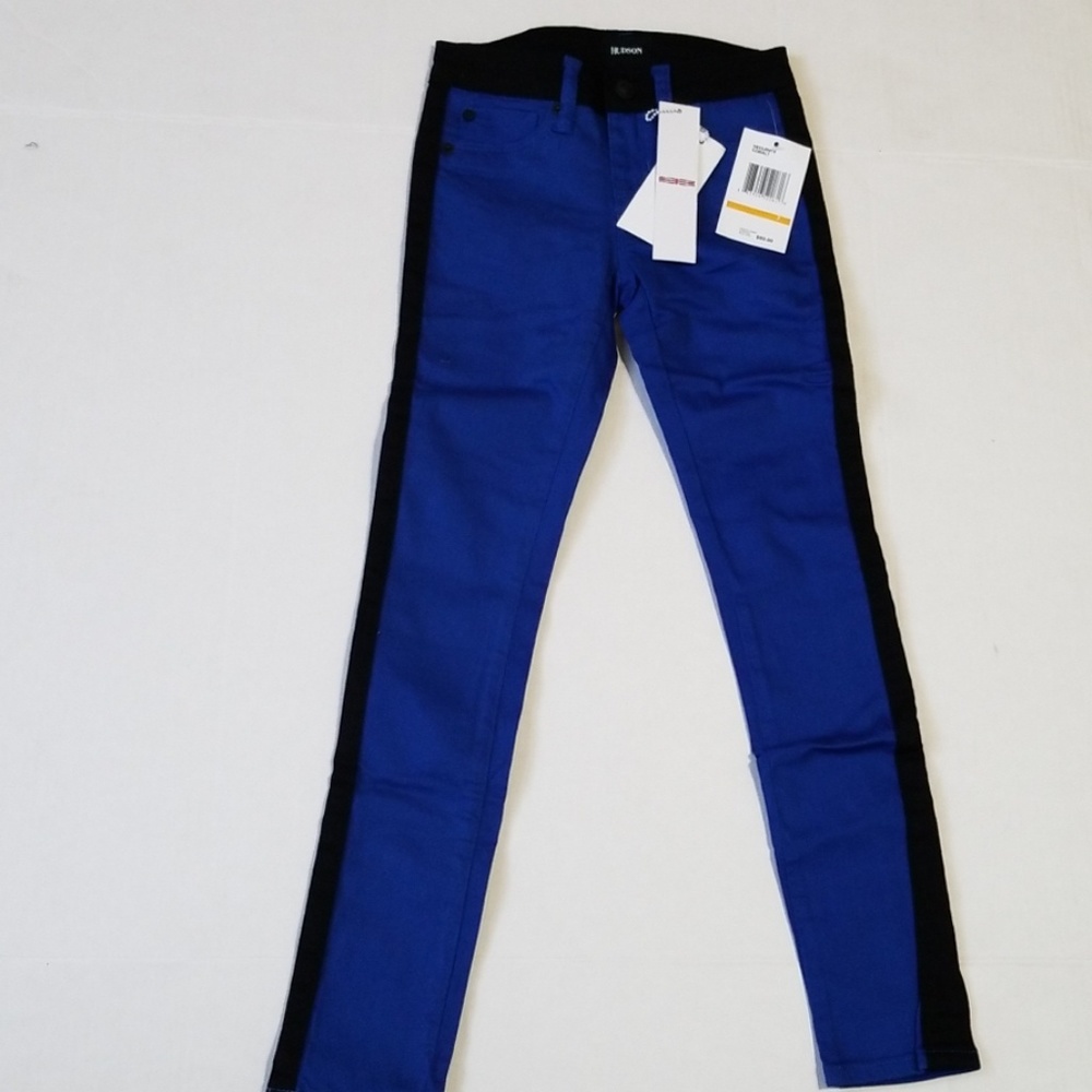 Hudson Skinny Kids Cobalt Jean's sz 7 NWT MSRP $69